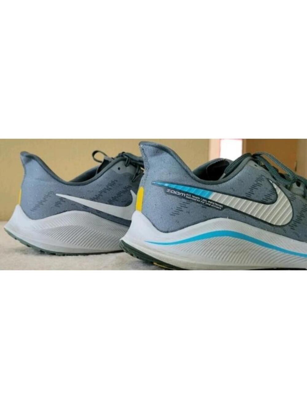 Nike Air Zoom Vomero 13 Blue Anthracite Running Shoes. Men's Size 13 AH7857